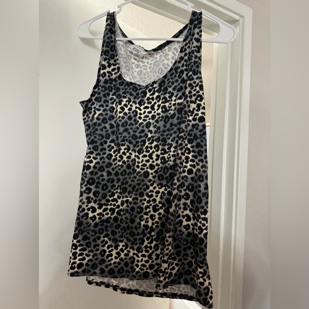 Animal print tank